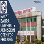 Rayat Bahra University Admission Open For PhD 2025